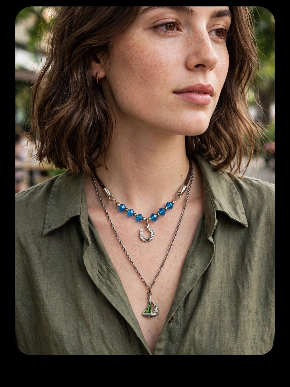 4 Beautiful Necklaces.. Vintage & Modern - Picture 6 of 7